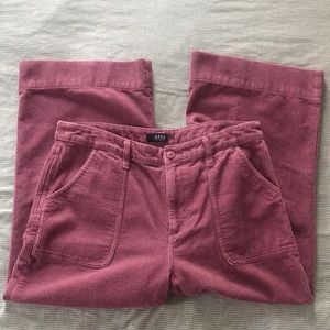 Cropped Wide Leg Pants